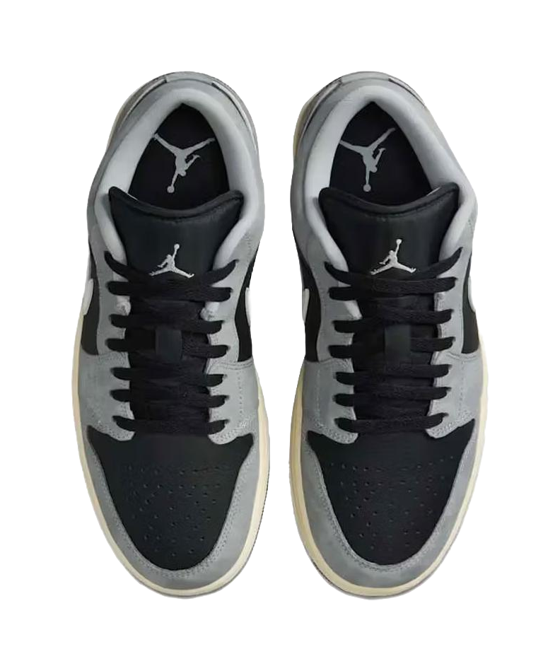 Jordan 1 Low Light Smoke Grey Off Noir vjkicks