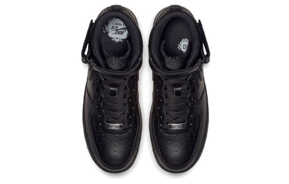 Nike Air Force 1 Mid Triple Black vjkicks