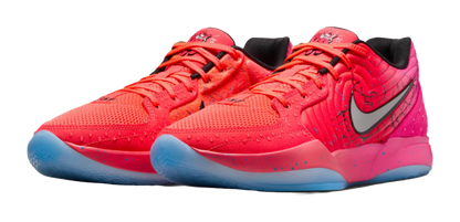 Kool Aid x Nike Ja Morant 2 Abrasion Resistant Low top Basketball Shoes Mens Dark Red vjkicks