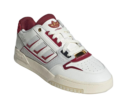 Adidas Originals Drop Step 2.0 Anti-Slip Wear-Resistant Low-Top Skateboard Shoes Unisex White vjkicks