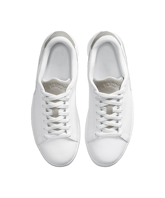 Air Jordan 1 Centre Court White On White vjkicks