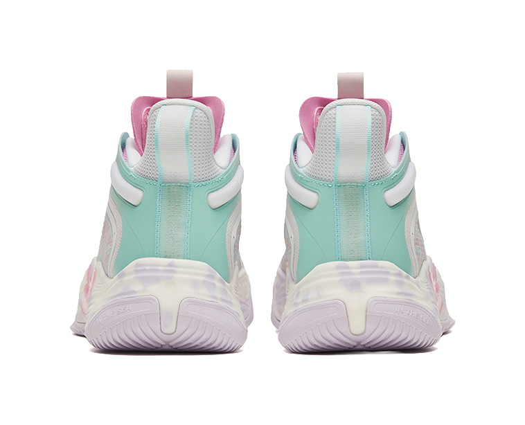 ANTA Magic Cement Bubble Outfield Basketball Shoes White Pink vjkicks
