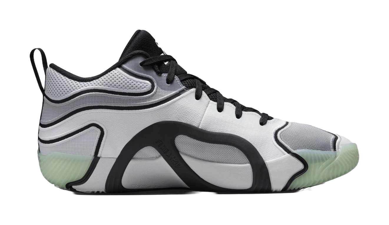 Jordan Tatum 3 Anti-Slip Wear-Resistant Mid-Top Basketball Shoes Unisex White Gray vjkicks