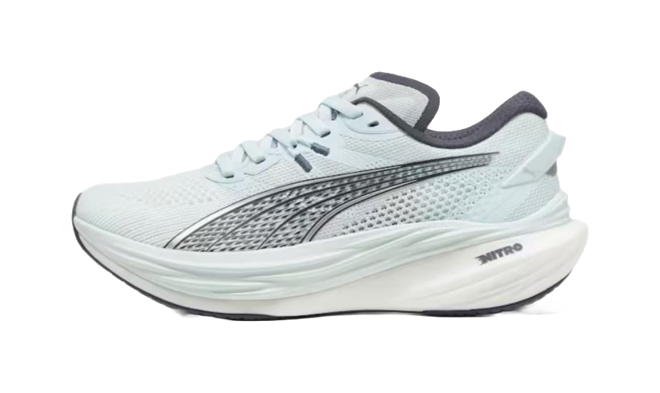 PUMA Deviate Nitro 3 Nitro Blue Galactic Grey Womens vjkicks
