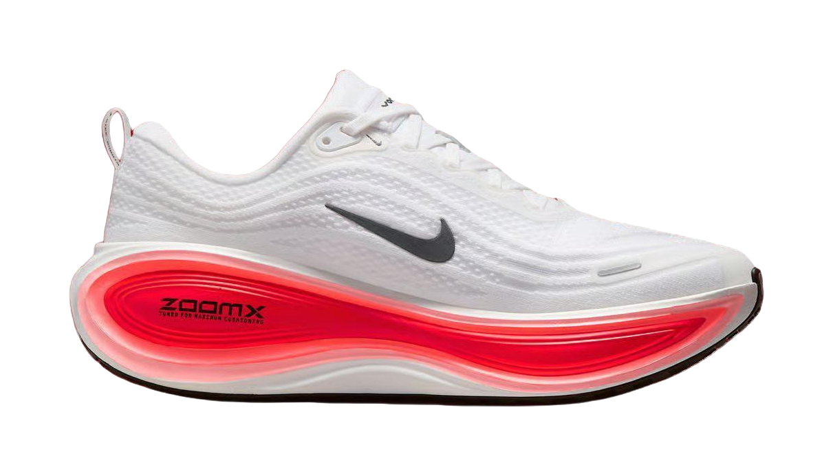 Nike Vomero Plus White Black Bright Crimson vjkicks