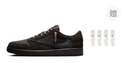 Travis Scott X Air Jordan 1 Low OG Velvet Brown vjkicks