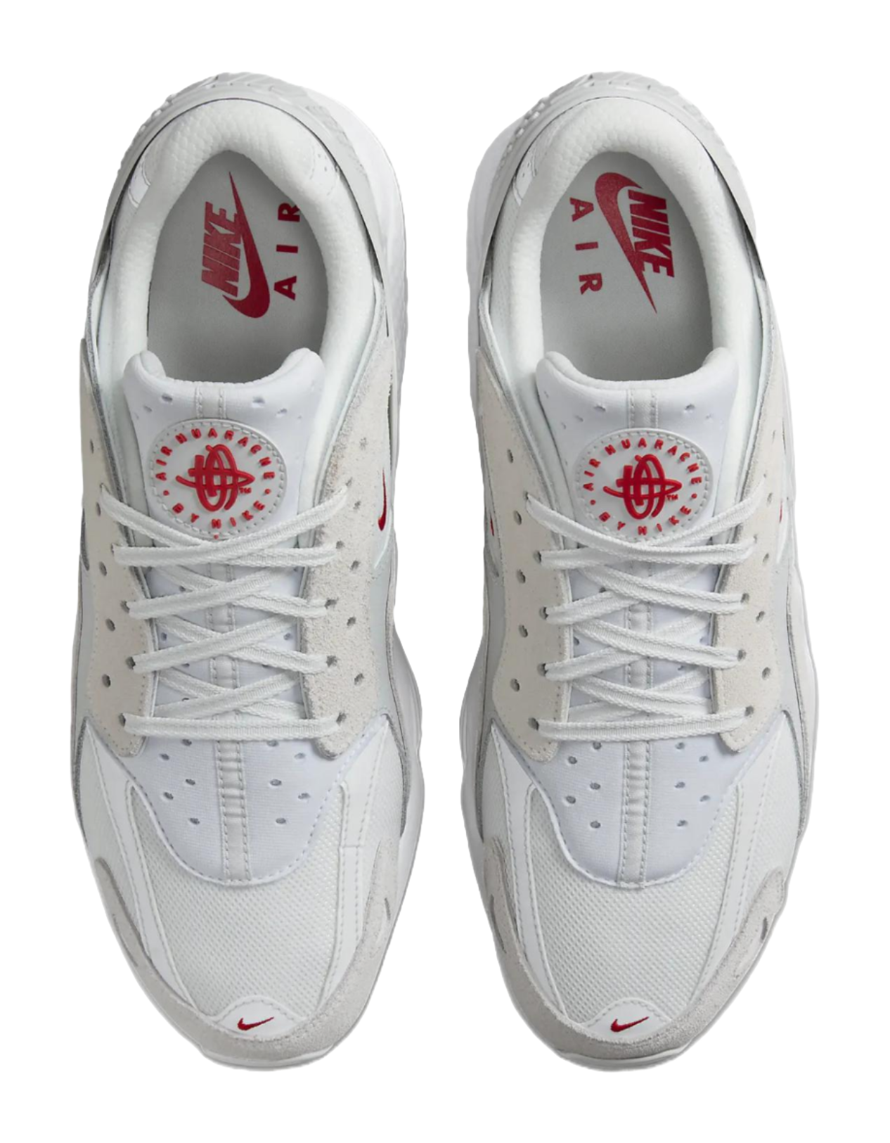 Nike Air Huarache Runner Photon Dust University Red vjkicks