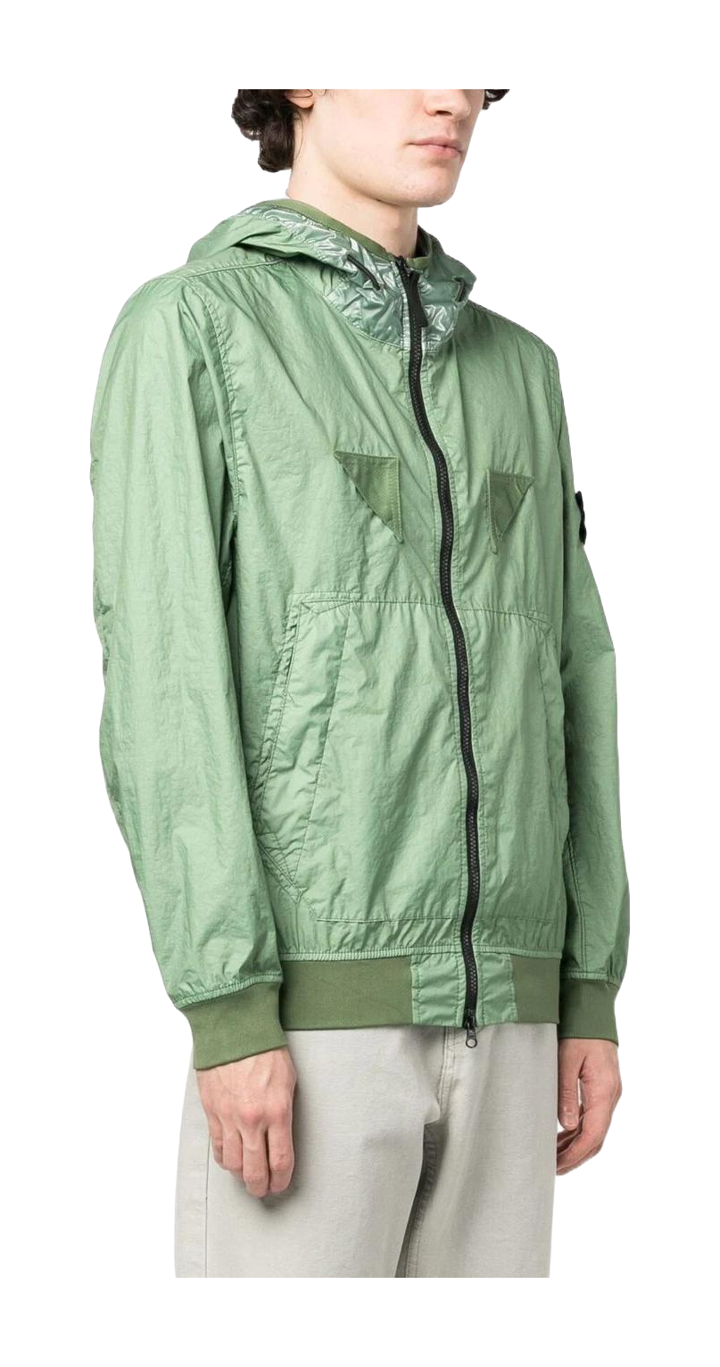 STONE ISLAND Logo patch Lightweight Jacket vjkicks