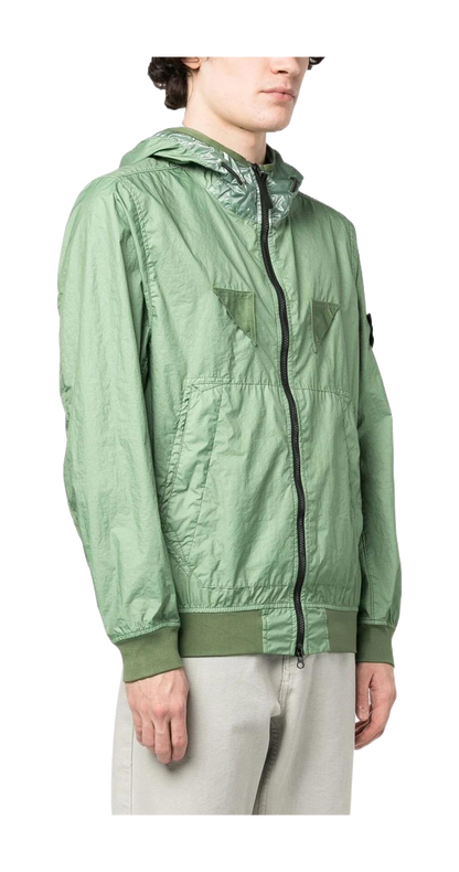 STONE ISLAND Logo patch Lightweight Jacket vjkicks