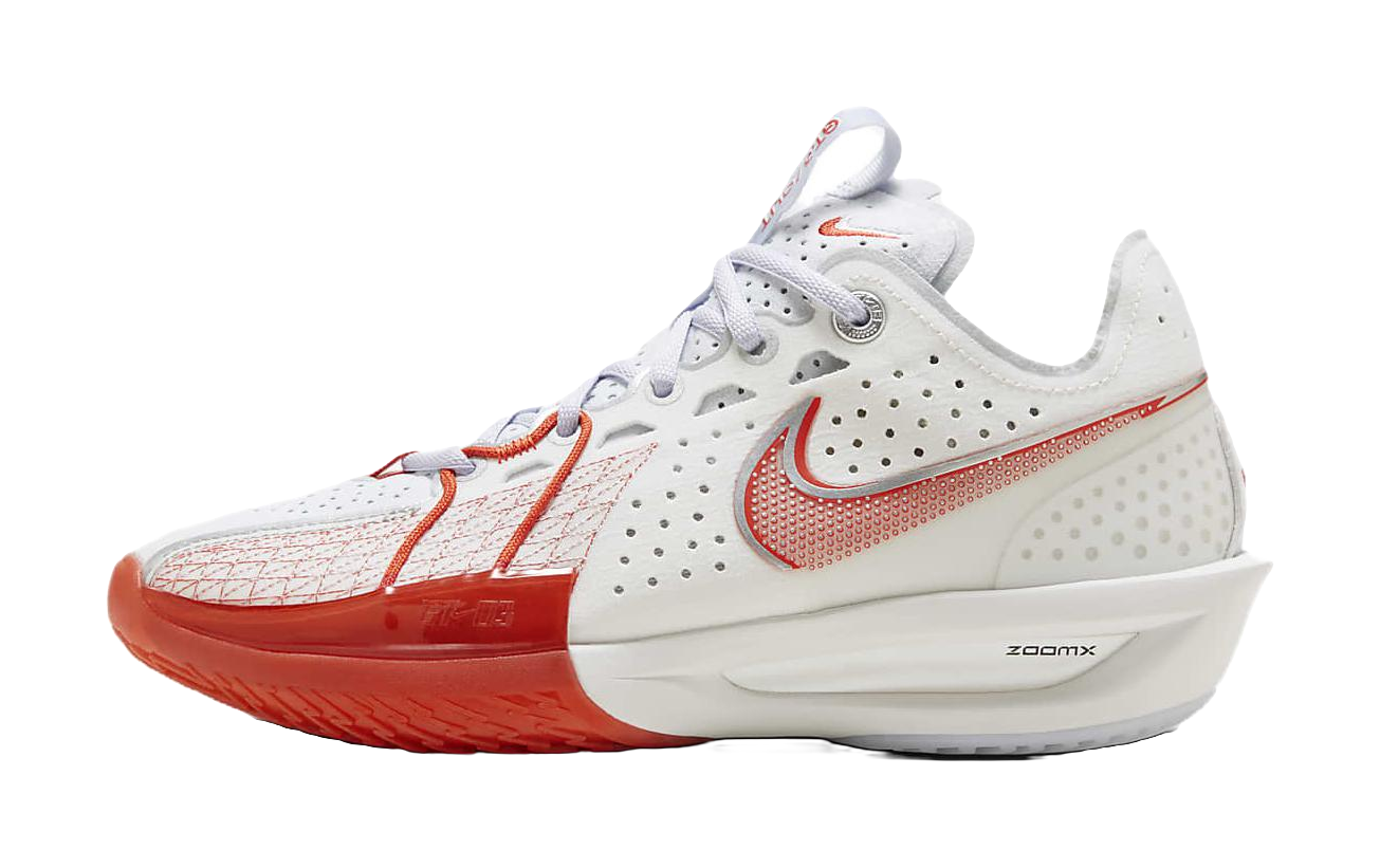 Nike Air Zoom GT Cut 3 EP White Picante Red vjkicks