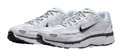 Nike P 6000 White Metallic Silver Black vjkicks