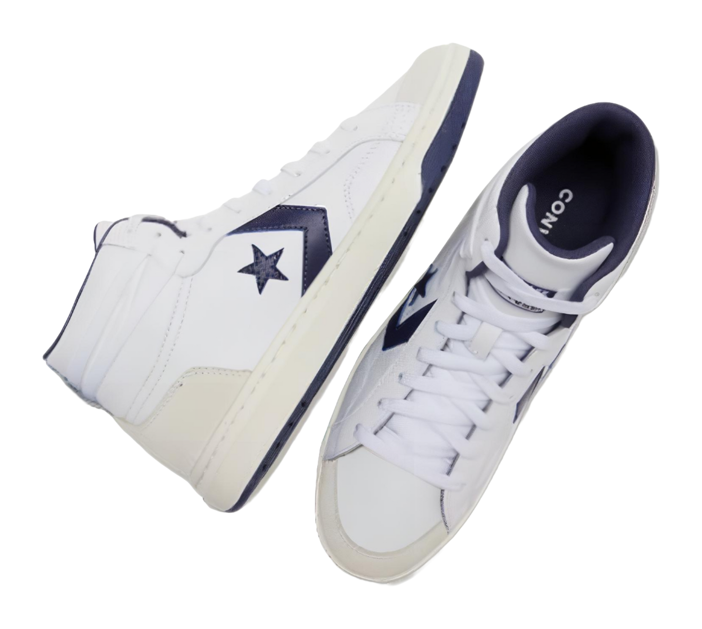 Converse Pro Blaze White Navy vjkicks
