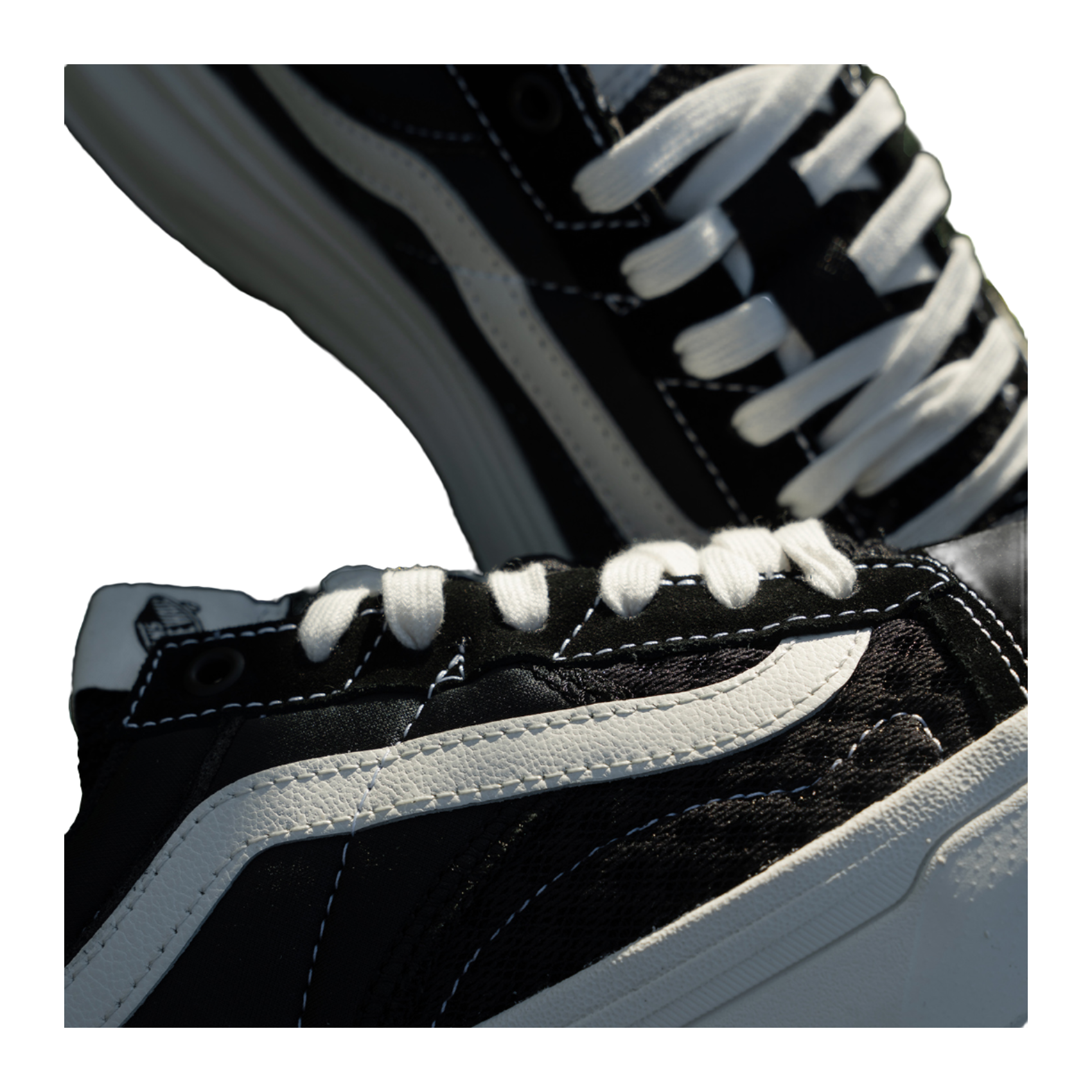 Vans Old Skool Overt Plus ComfyCush Black White vjkicks