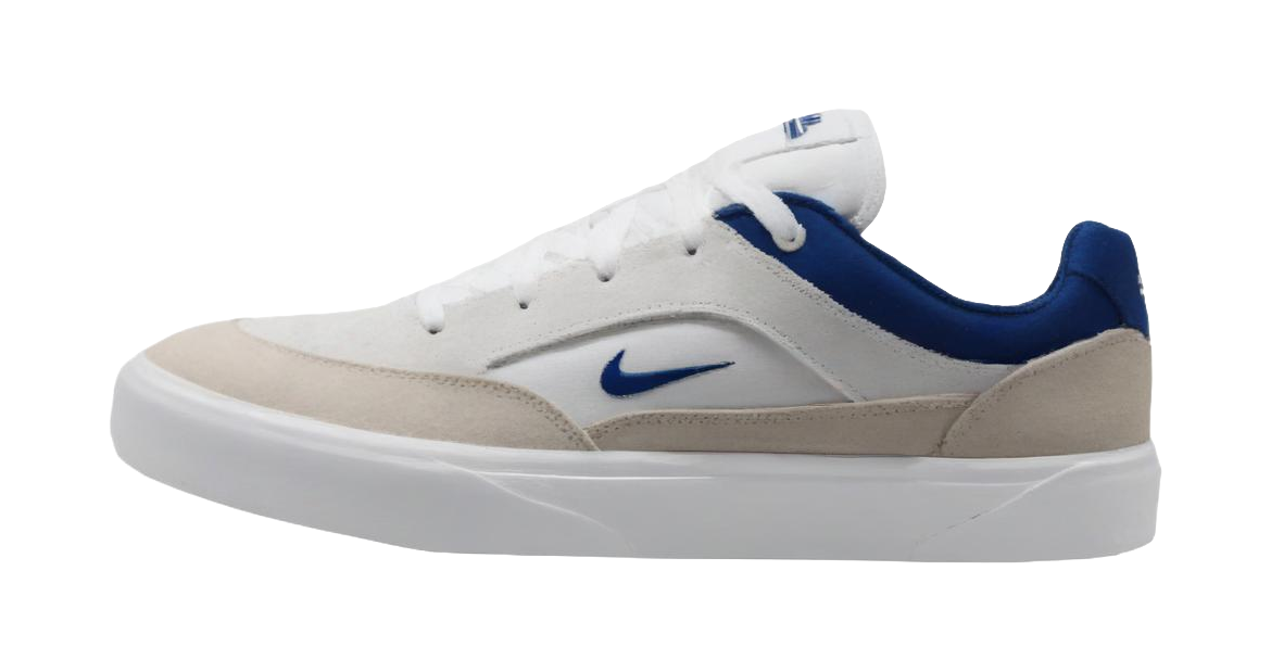 Nike Sb Malor White Deep Royal Blue vjkicks