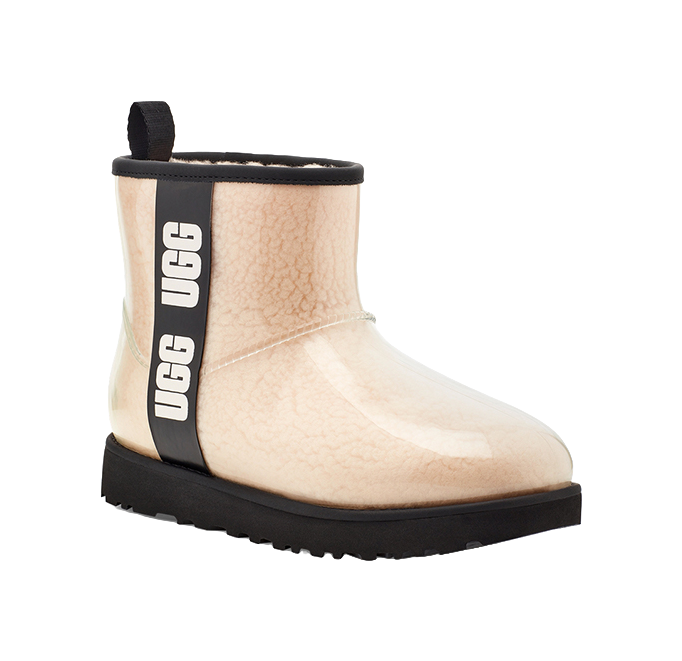 UGG Classic Clear Mini Snow Boots Black Womens vjkicks