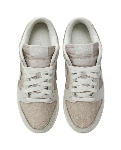 Nike Dunk Low Lace Soft Pearl Womens vjkicks