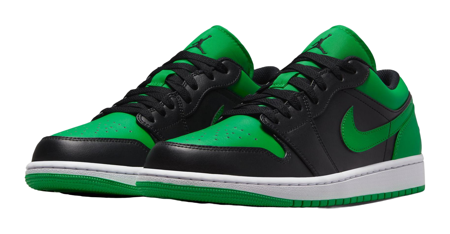 Jordan 1 Low Lucky Green vjkicks