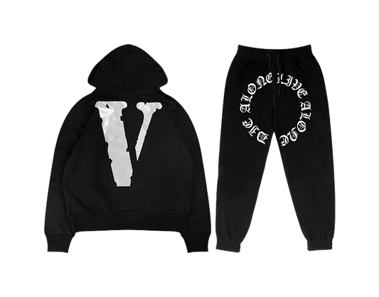 VLONE 3M Reflective Collection Sweatshirt Unisex Black vjkicks