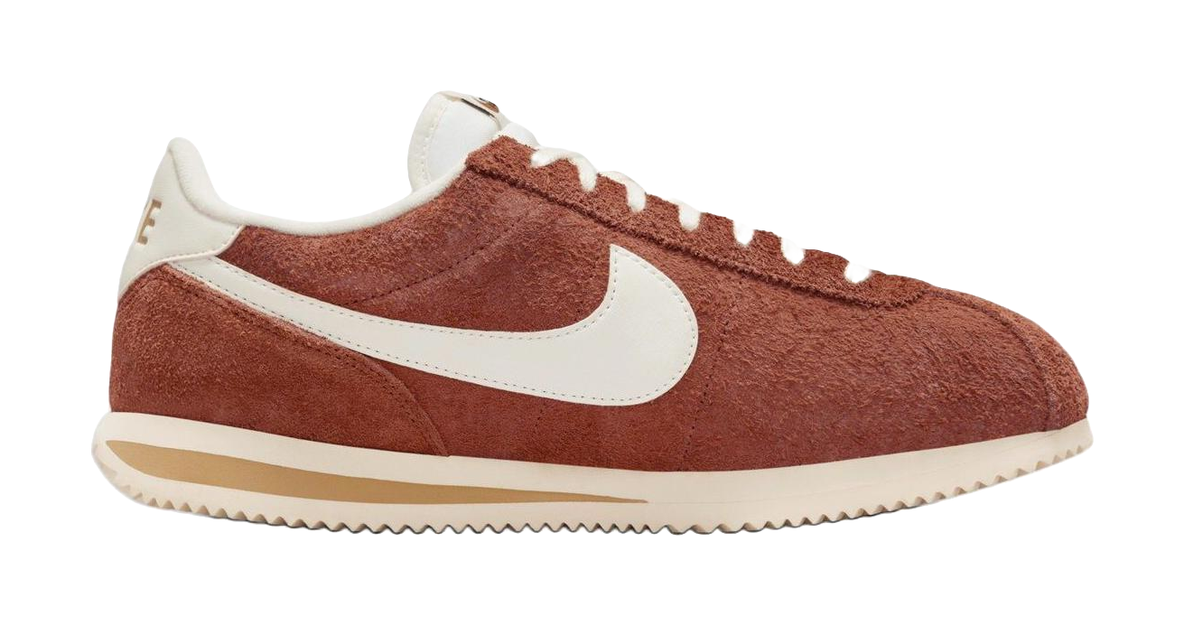Nike Cortez Se Suede Dark Russet Flax Muslin Sail vjkicks