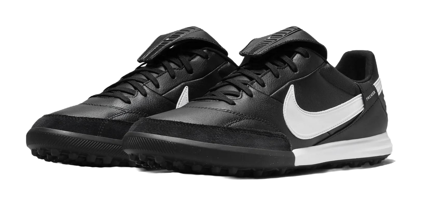 Nike Premier 3 Low Tf Turf Black White vjkicks