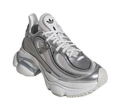 Adidas Originals Ozvenuz Low Top Chunky Sneakers Womens Silver vjkicks