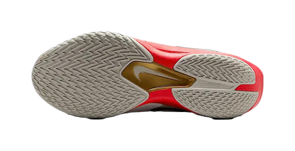 Nike Air Zoom G.T. Cut 3 Anti-Slip Wear-Resistant Low-Top Basketball Shoes Mens White Beige vjkicks