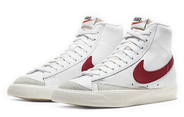Nike Blazer 77 Vintage Mid White Worn Brick Womens vjkicks