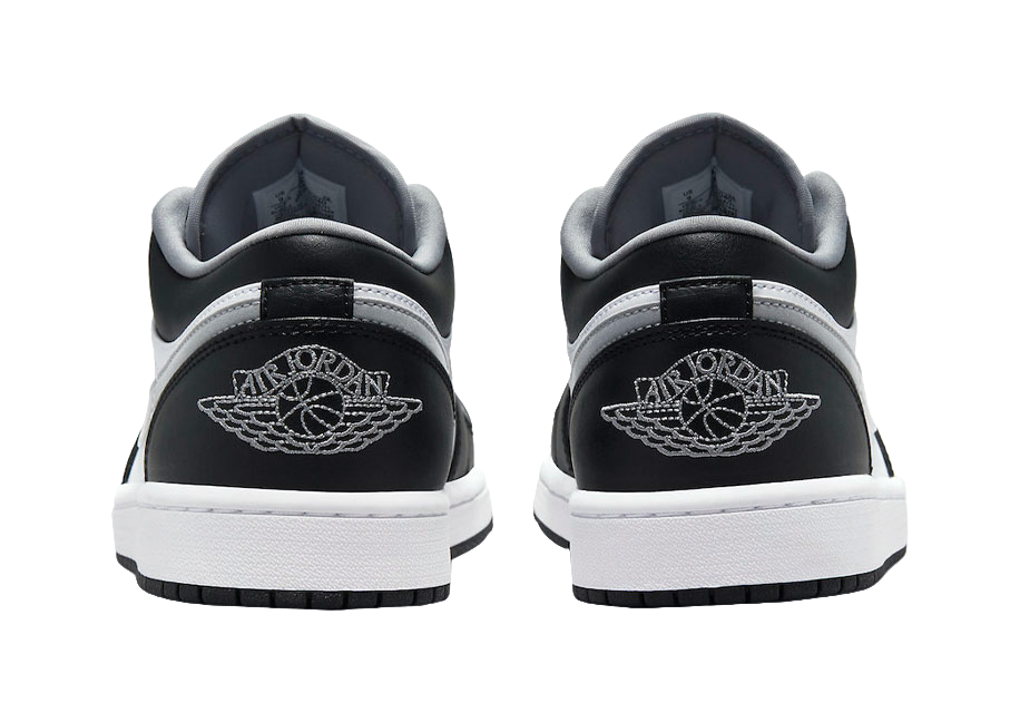 Jordan 1 Low Black White Grey vjkicks
