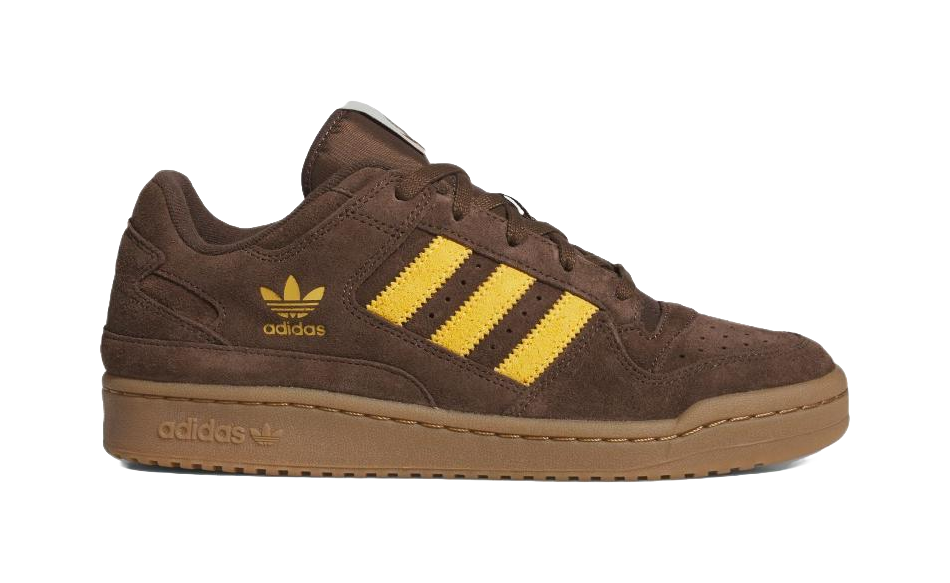 Adidas Forum Low Cl Brown Preloved Yellow vjkicks