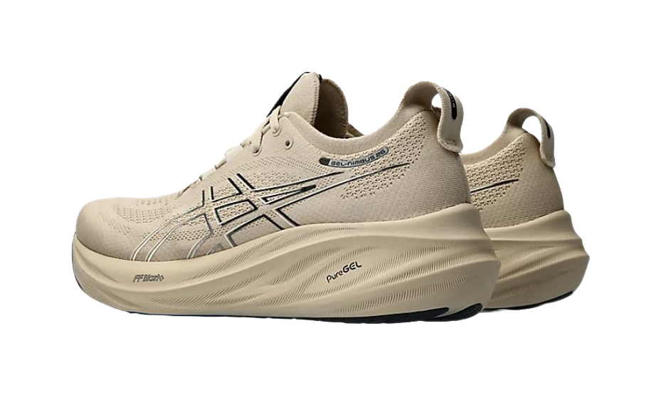 ASICS Gel Nimbus 26 Feather Grey Black vjkicks
