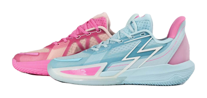 361° Big3 4.0 QUICK Basketball Shoes Unisex Low top Blue/Pink vjkicks