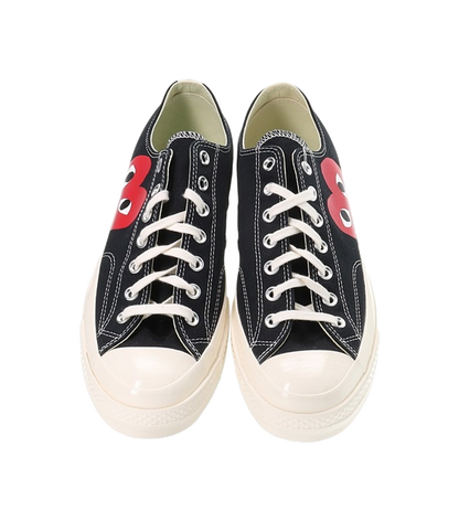 Converse Comme Des Garçons Play X Converse Chuck 70 Low Black vjkicks