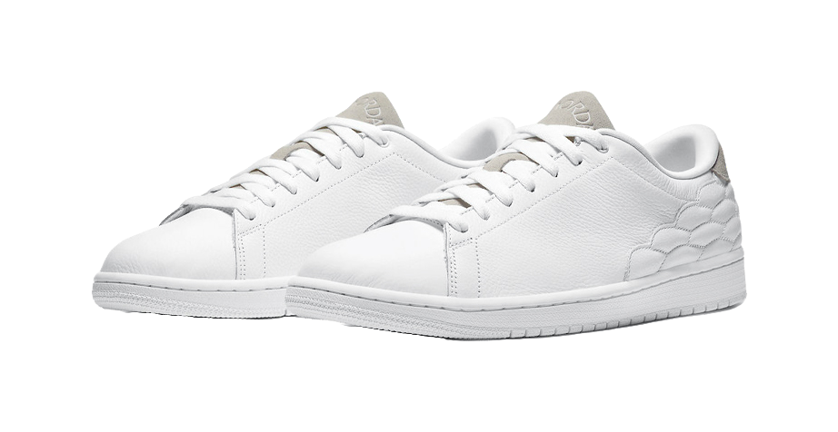 Air Jordan 1 Centre Court White On White vjkicks