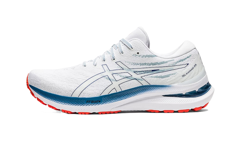ASICS Gel Kayano 29 White Deep Ocean vjkicks