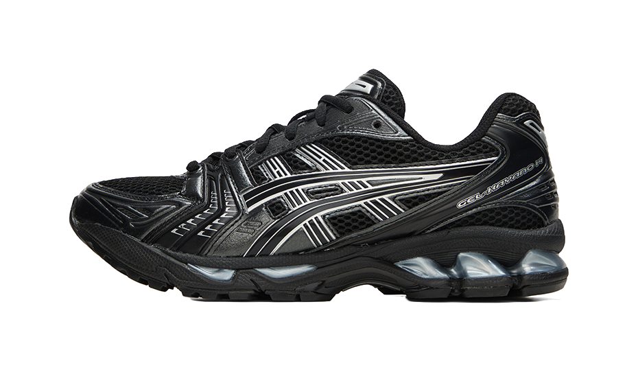 ASICS Gel Kayano 14 Black Pure Silver vjkicks