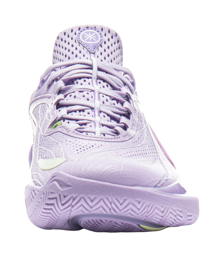 LiNing Wade 808 5 ULTRA Cushioning Slip Resistant Support Low Top Carbon Plate Basketball Shoes Mens Lilac vjkicks
