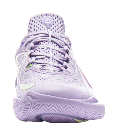 LiNing Wade 808 5 ULTRA Cushioning Slip Resistant Support Low Top Carbon Plate Basketball Shoes Mens Lilac vjkicks