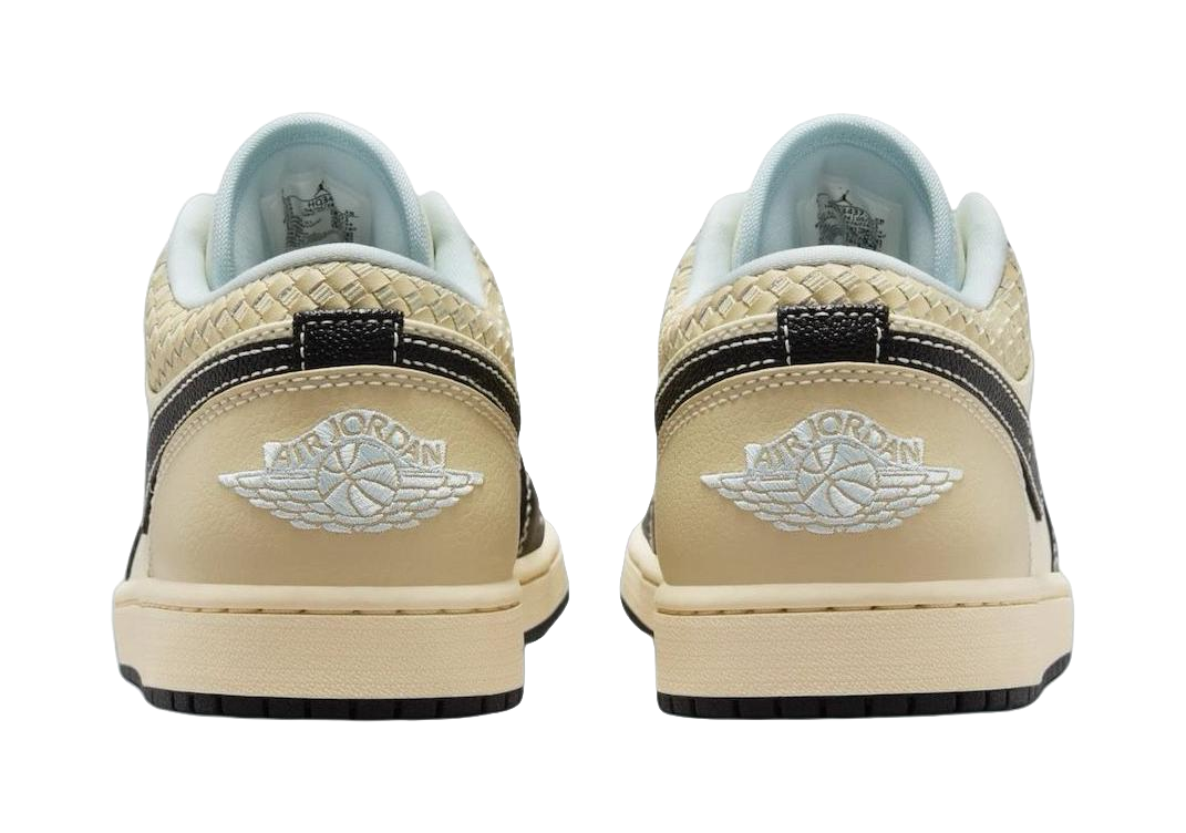 Jordan 1 Low Se Coconut Milk Black Muslin vjkicks