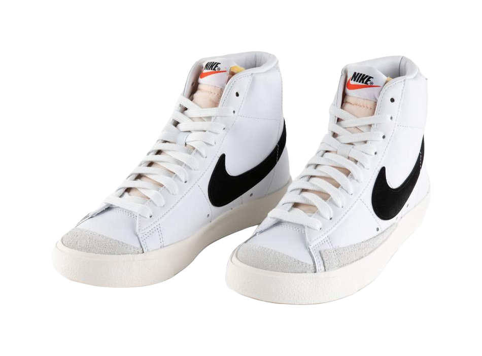 Nike Blazer Mid 77 Vintage White Black vjkicks