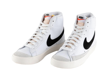 Nike Blazer Mid 77 Vintage White Black vjkicks