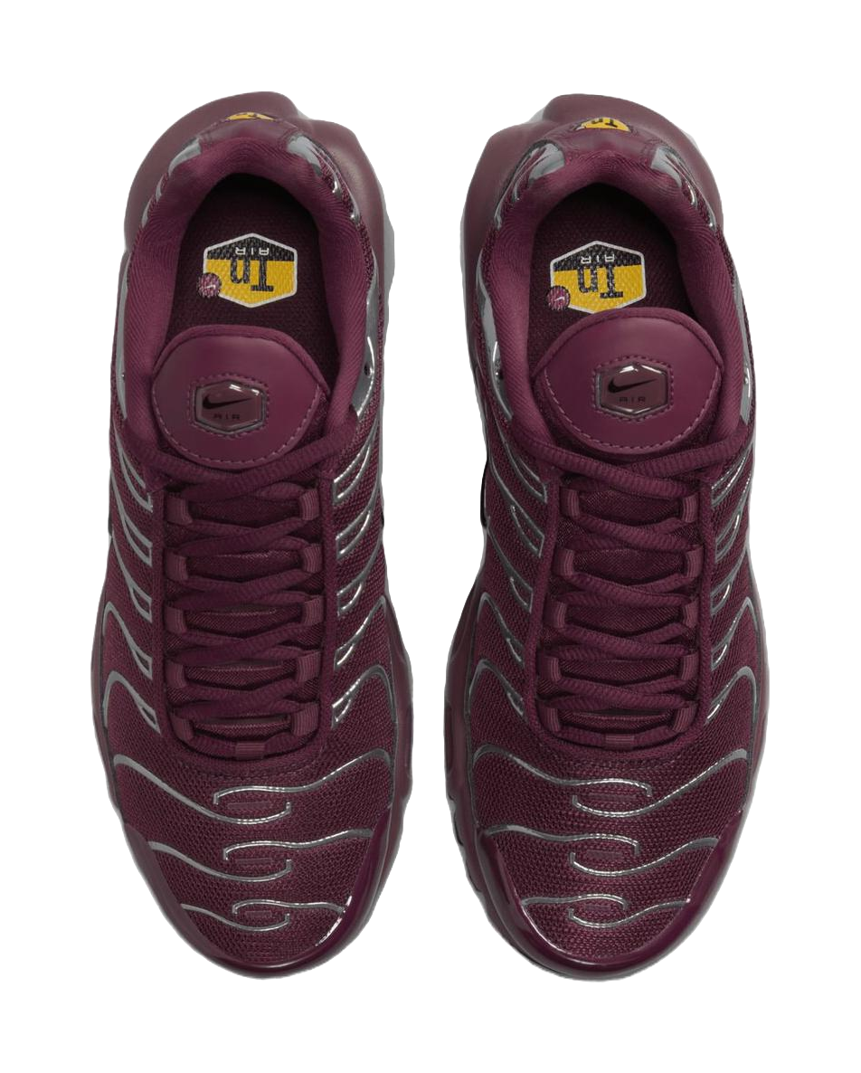 Nike Air Max Plus Se Night Maroon Metallic Silver Womens vjkicks