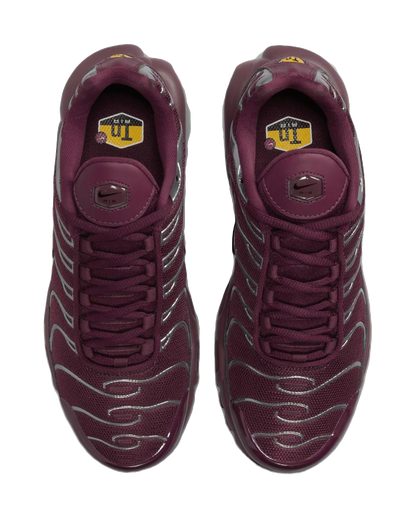 Nike Air Max Plus Se Night Maroon Metallic Silver Womens vjkicks
