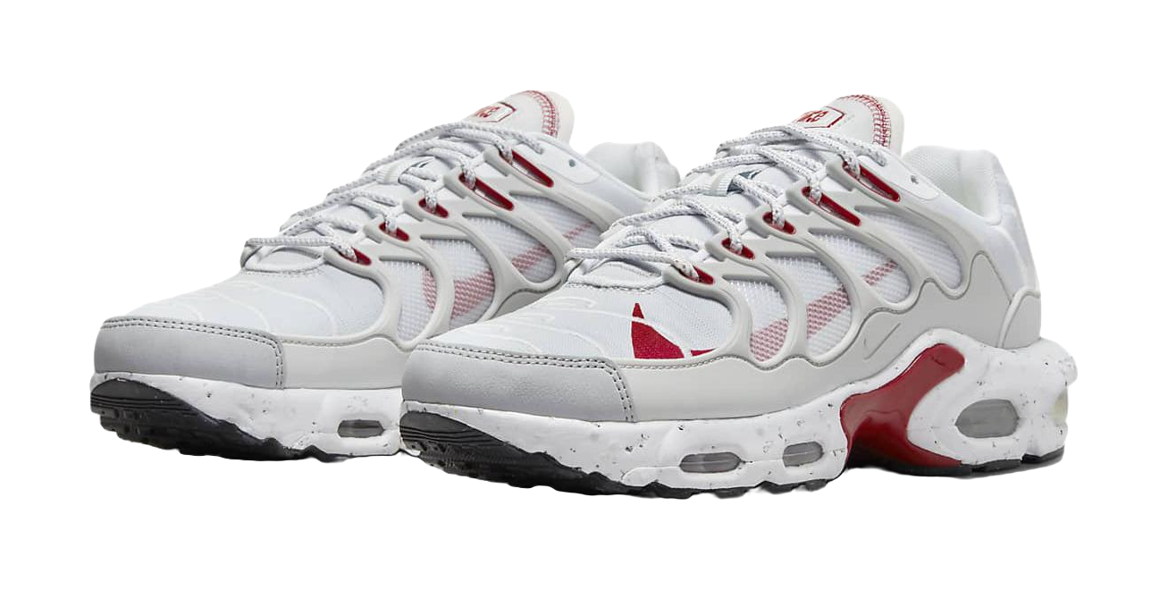 Nike Air Max Terrascape Plus Pure Platinum Gym Red vjkicks