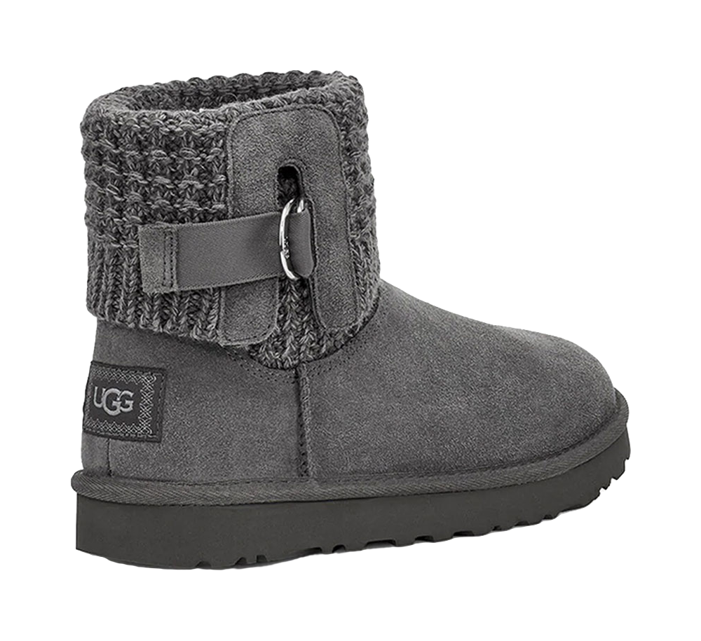 UGG Classic Solene Mini Cozy Stay Warm Outdoor Casual Gray Womens vjkicks