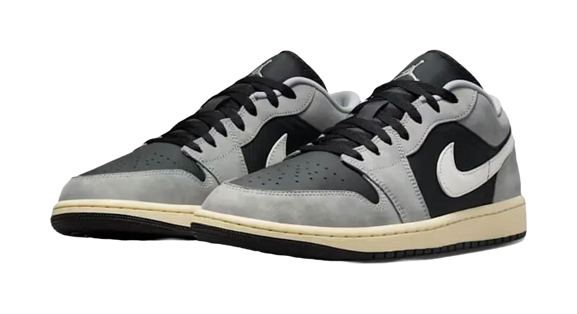 Jordan 1 Low Light Smoke Grey Off Noir vjkicks