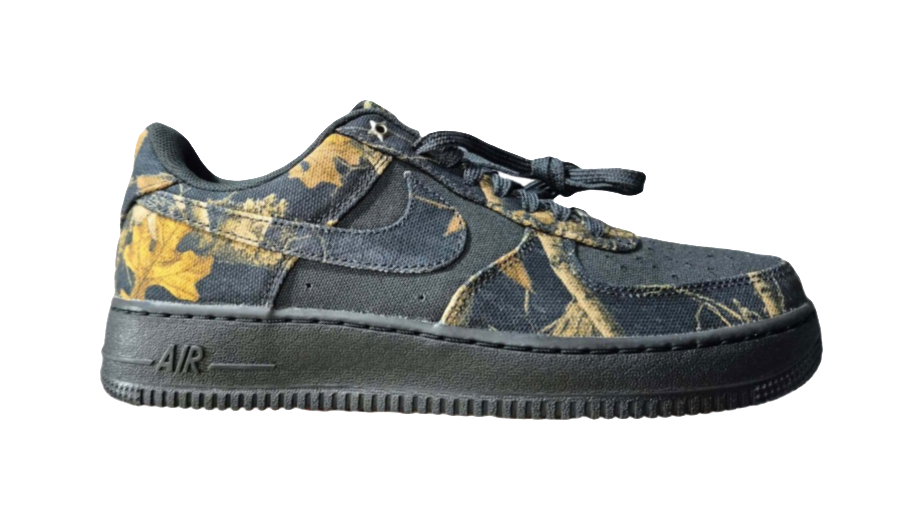 Nike Air Force 1 Skateboard Shoes Unisex Black Brown vjkicks