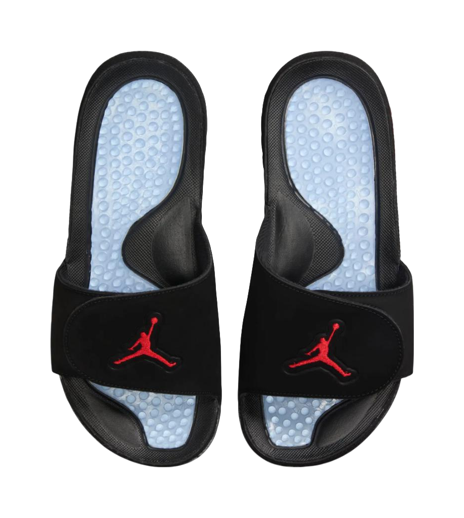 Jordan Hydro 5 Slide Black Metallic vjkicks