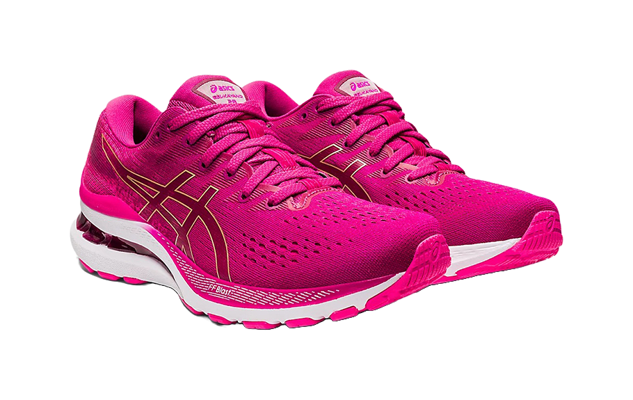 ASICS Gel Kayano 28 Fuchsia Red Womens vjkicks