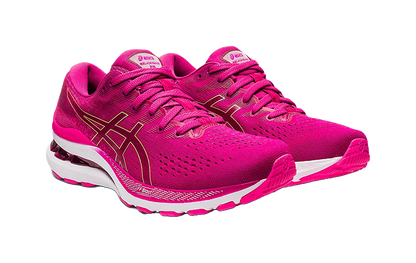 ASICS Gel Kayano 28 Fuchsia Red Womens vjkicks