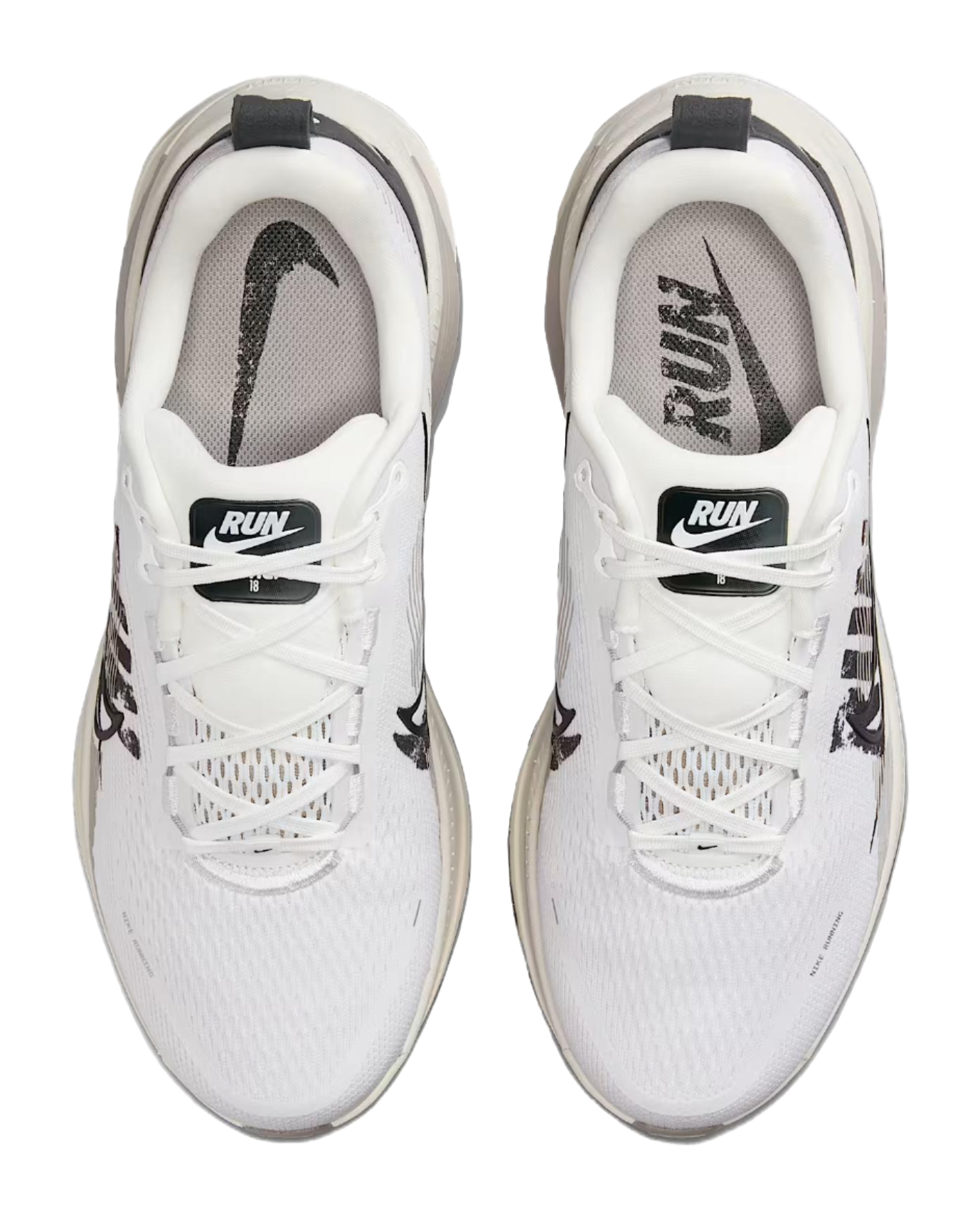 Nike Vomero 18 ZOOMX Long Distance Running Sprint Running Shoes Mens White vjkicks